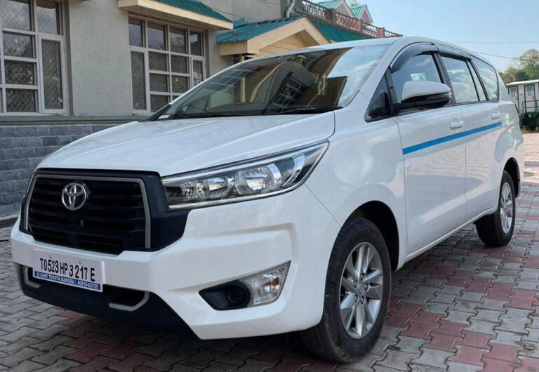 New Vehicle Innova Crysta Arrival at The Himachal Holiday With God Grace and Valuable Clients